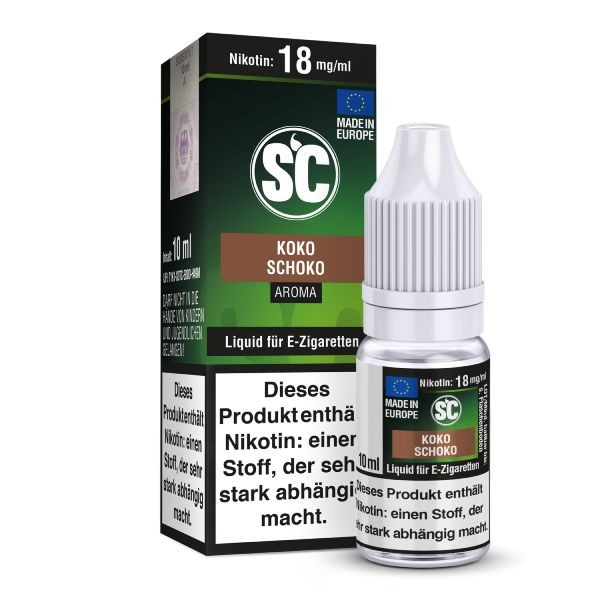 Kokos Schokolade E-Zigaretten Liquid