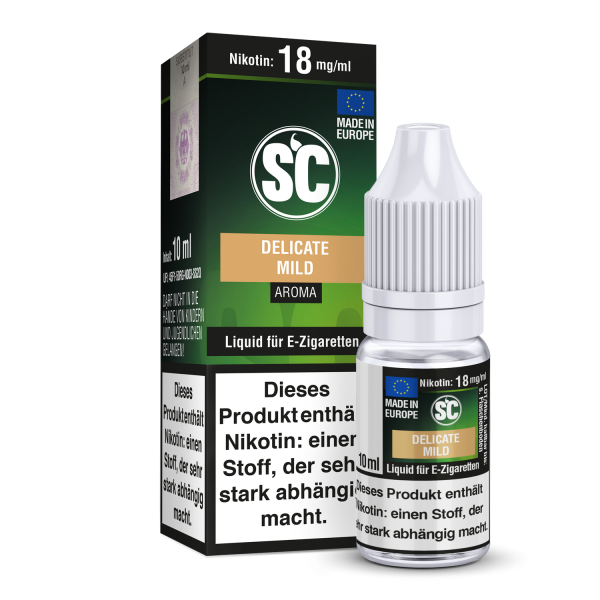 Delicate Mild Tabak E-Liquid by SC